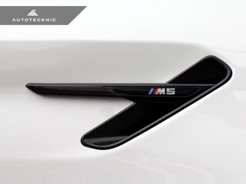 AutoTecknic Gloss Black Fender Trim Set - F90 M5 - Graveyard Performance