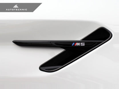 AutoTecknic Gloss Black Fender Trim Set - F90 M5 - Graveyard Performance