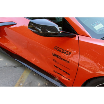 APR Performance Chevrolet Corvette C8 & C8 Z06 Carbon Fiber Replacement Mirror Covers