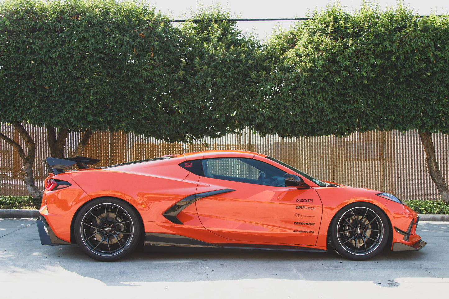 GARAGE SALE - Carbon Fiber Side Rocker Extensions/ Side Skirt Chevrolet Corvette C8