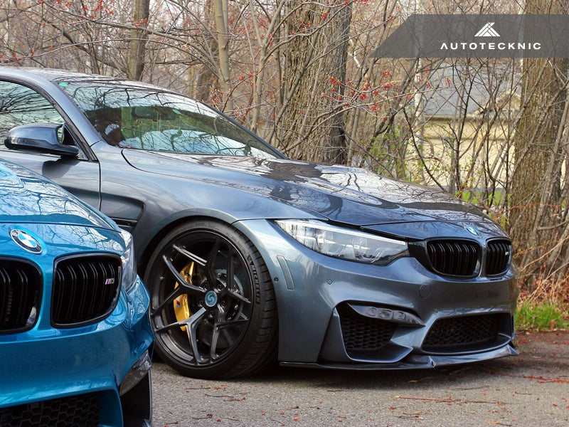 AutoTecknic Carbon Competition Front Aero Lip - F80 M3 | F82/ F83 M4 - Graveyard Performance