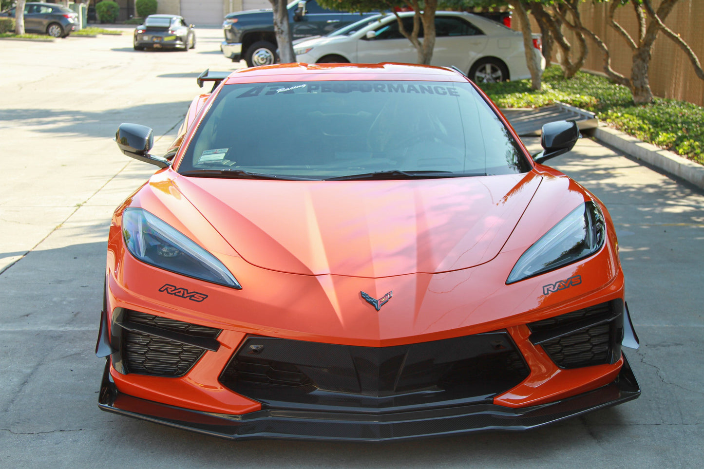 APR Performance Chevrolet Corvette C8 Carbon Fiber Front Air Dam/ Lip