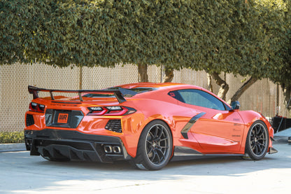 GARAGE SALE - Carbon Fiber Side Rocker Extensions/ Side Skirt Chevrolet Corvette C8