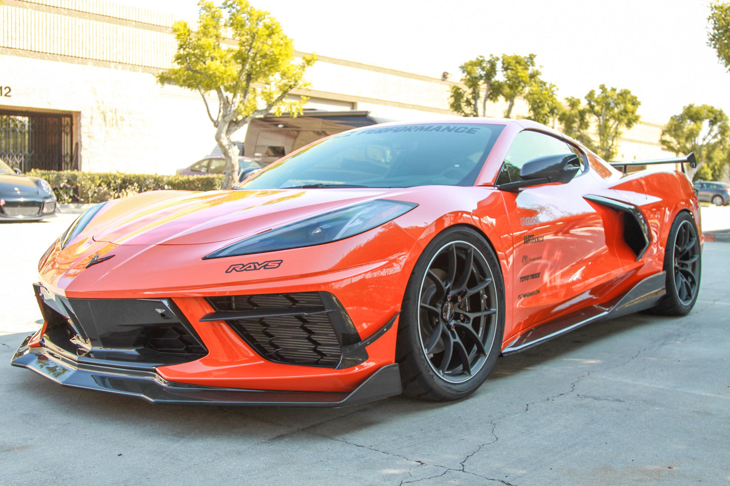 GARAGE SALE - Carbon Fiber Side Rocker Extensions/ Side Skirt Chevrolet Corvette C8