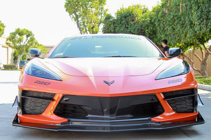APR Performance Chevrolet Corvette C8 Carbon Fiber Front Bumper Center Bezels