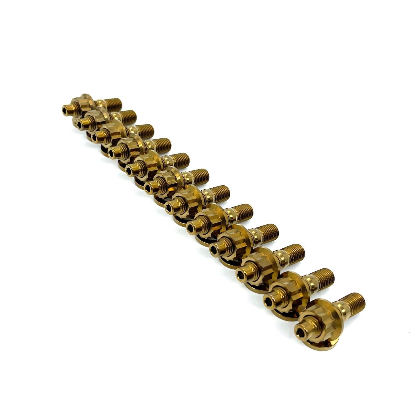 JDC Titanium Exhaust Manifold Stud Kit (MK4 Supra) - Graveyard Performance