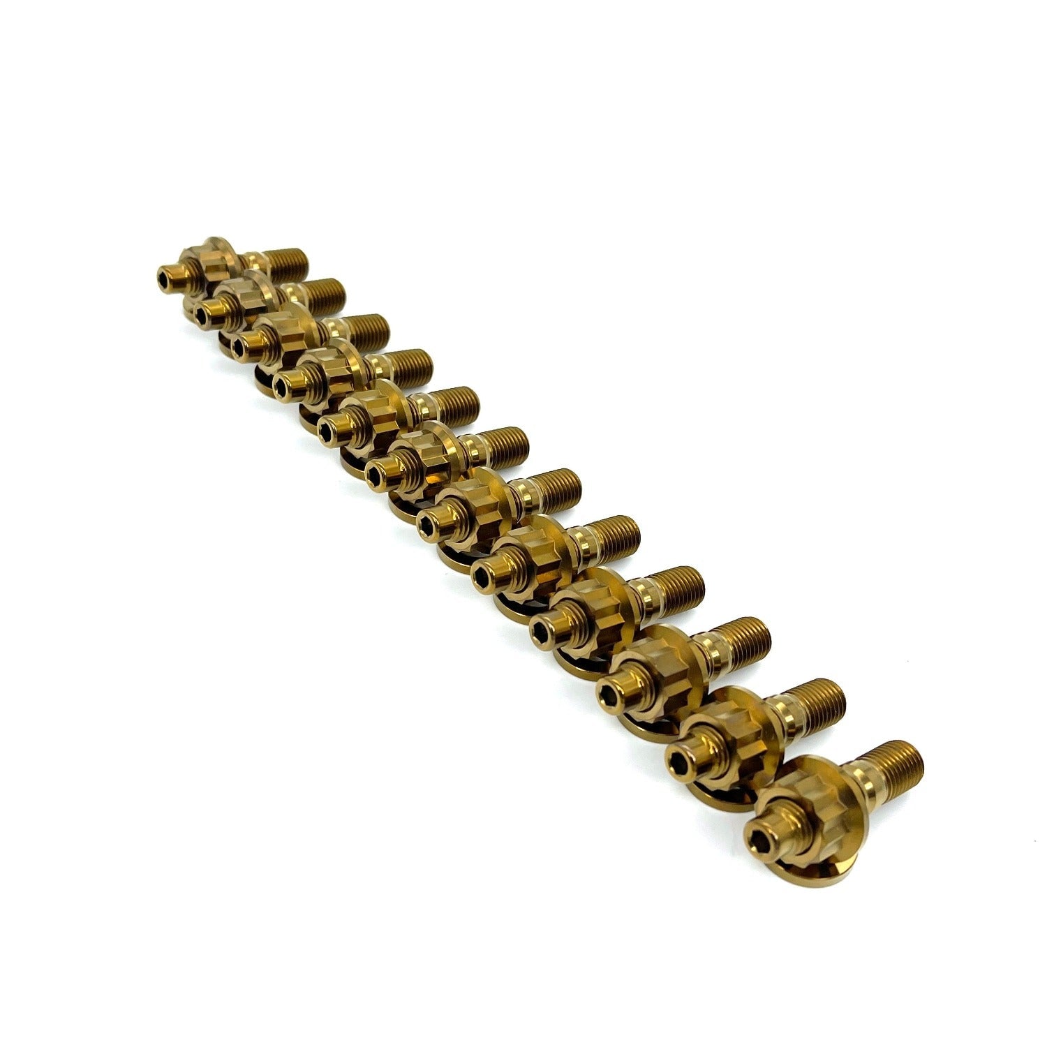 JDC Titanium Exhaust Manifold Stud Kit (MK4 Supra) - Graveyard Performance