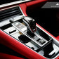 AutoTecknic Carbon Fiber Gear Selector Cover - Porsche 971 Panamera 2017-Up