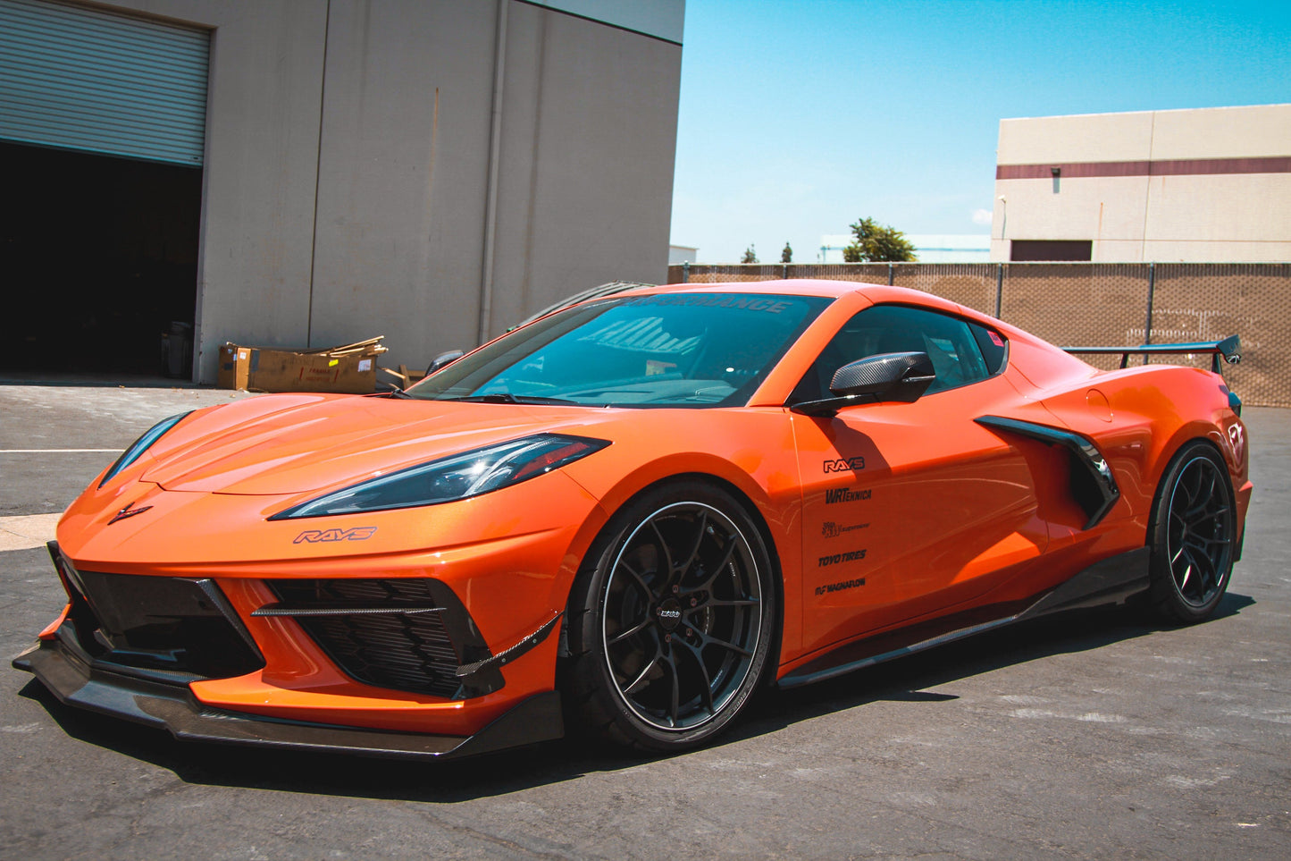 APR Performance Chevrolet Corvette C8 Carbon Fiber Aero Kit