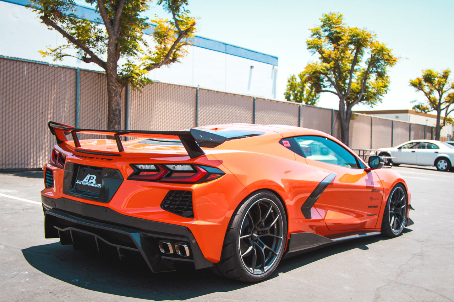 APR Performance Chevrolet Corvette C8 Carbon Fiber Rear Diffuser