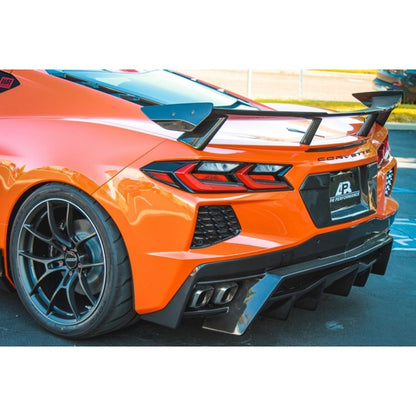 GARAGE SALE - Carbon Fiber Rear High Wing Chevrolet Corvette C8