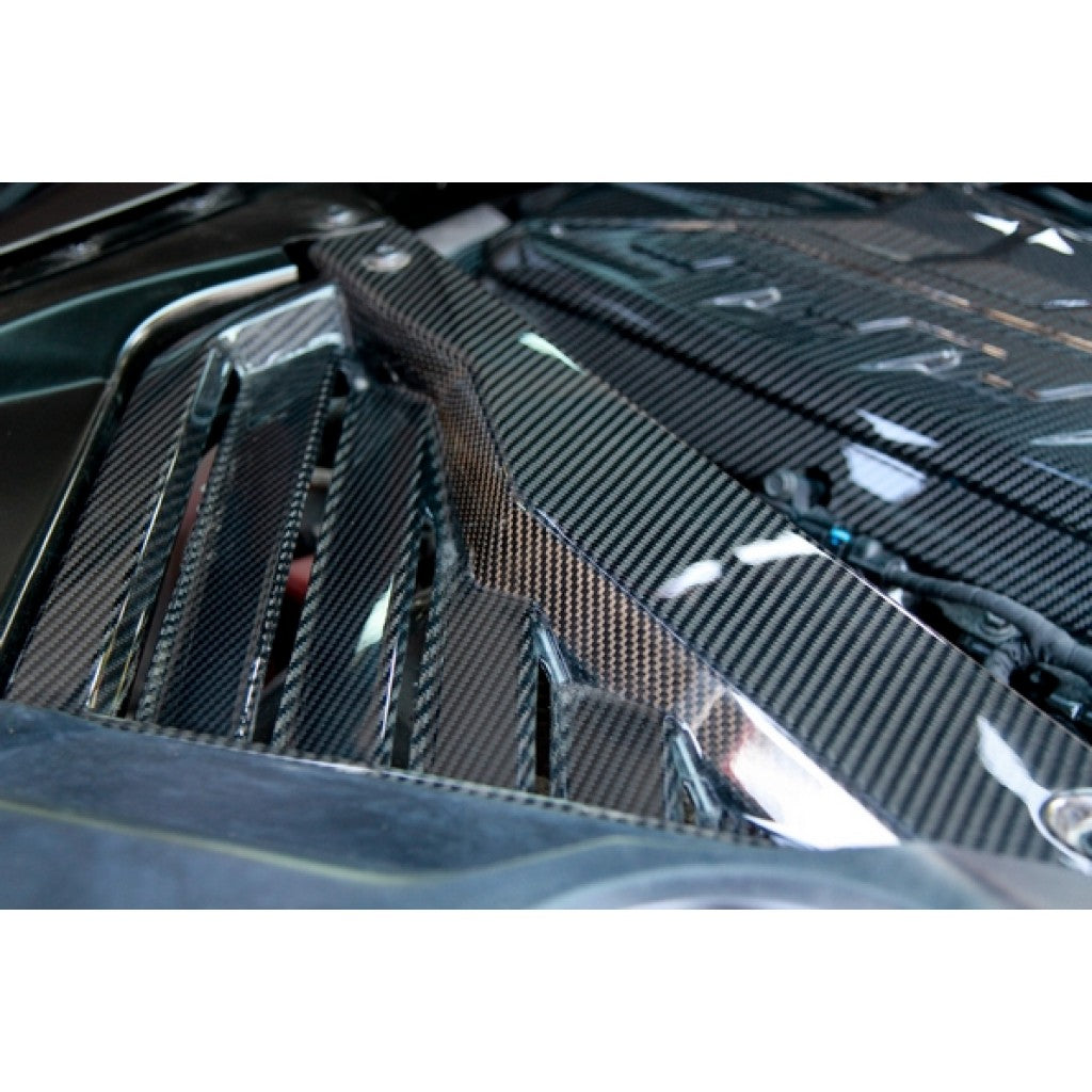 APR Performance Chevrolet Corvette C8 Carbon Fiber Engine Plenum Cover, Appearance Panels, and Package