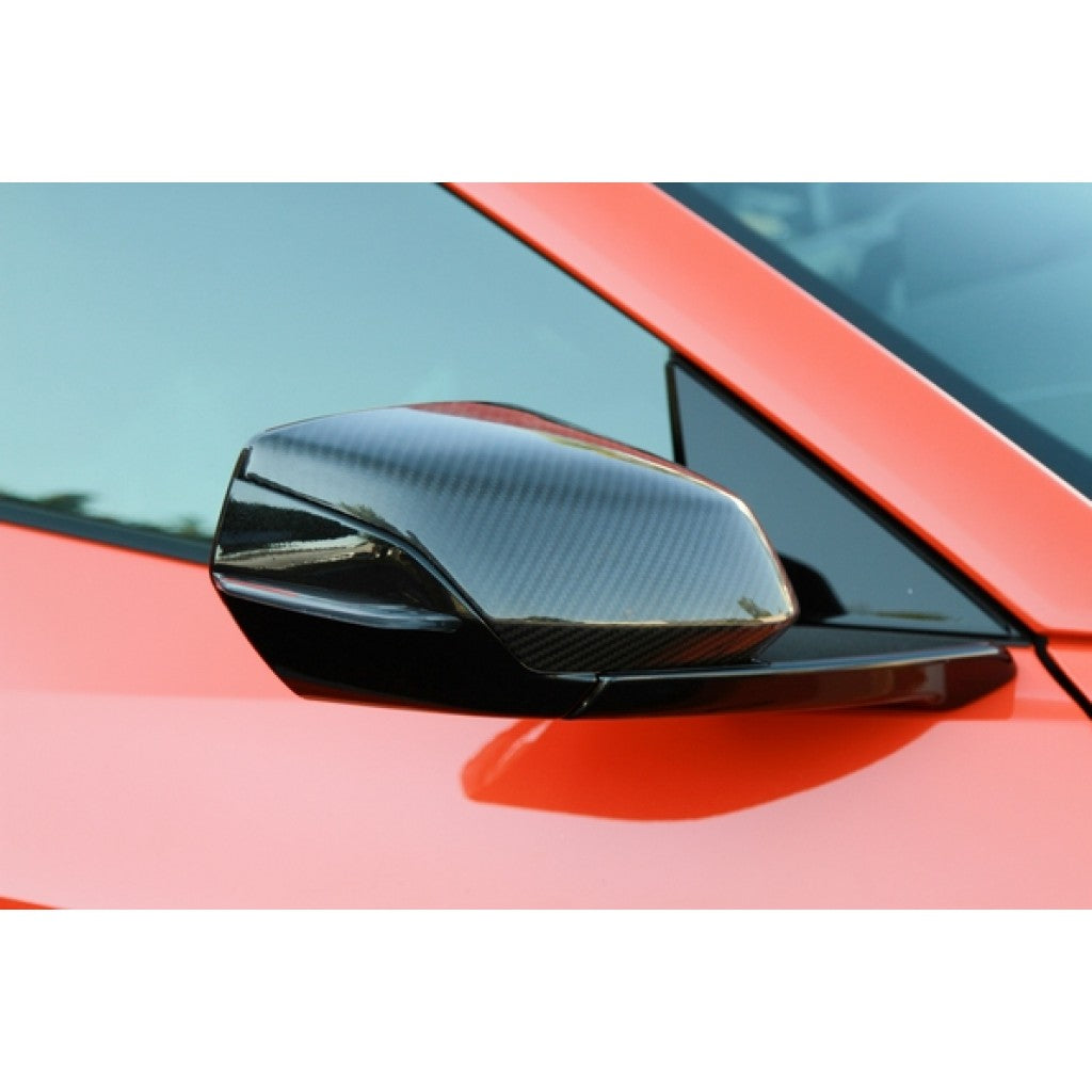 APR Performance Chevrolet Corvette C8 & C8 Z06 Carbon Fiber Replacement Mirror Covers