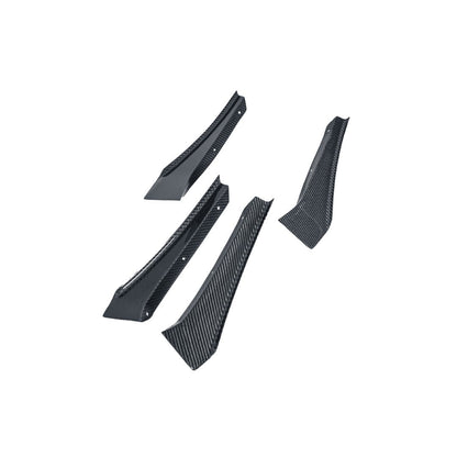 Chevrolet Corvette C8 Z06/ E Ray/ ZR1 Carbon Fiber Front Bumper Canards