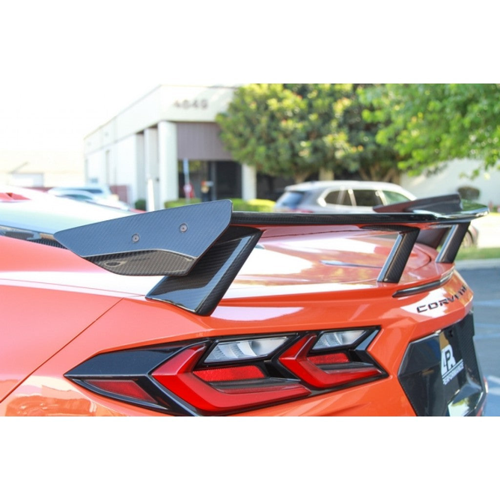 GARAGE SALE - Carbon Fiber Rear High Wing Chevrolet Corvette C8