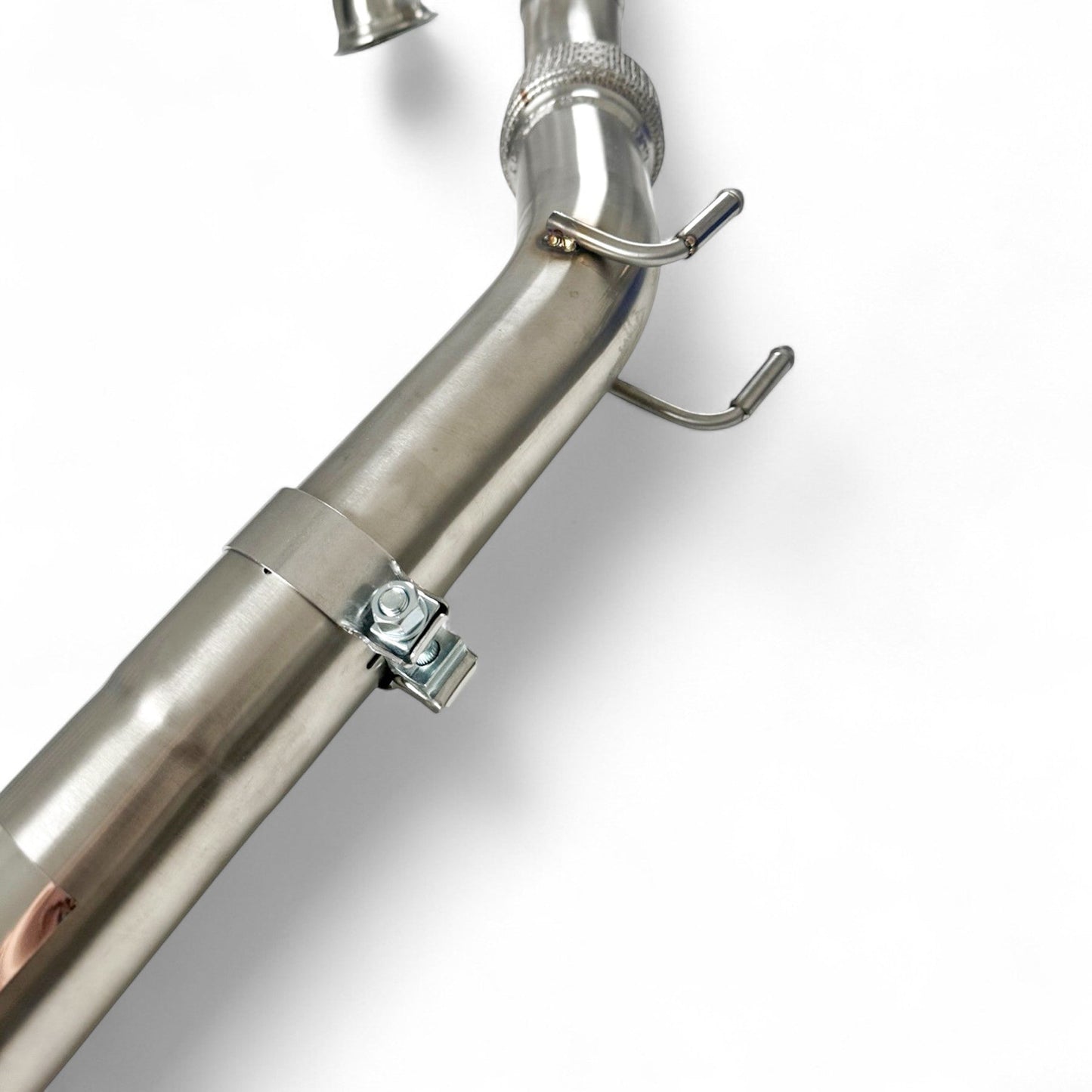 FWD Audi 8Y A3 Race Downpipe & VW MK8 GTI Race Downpipe - Palenon Performance