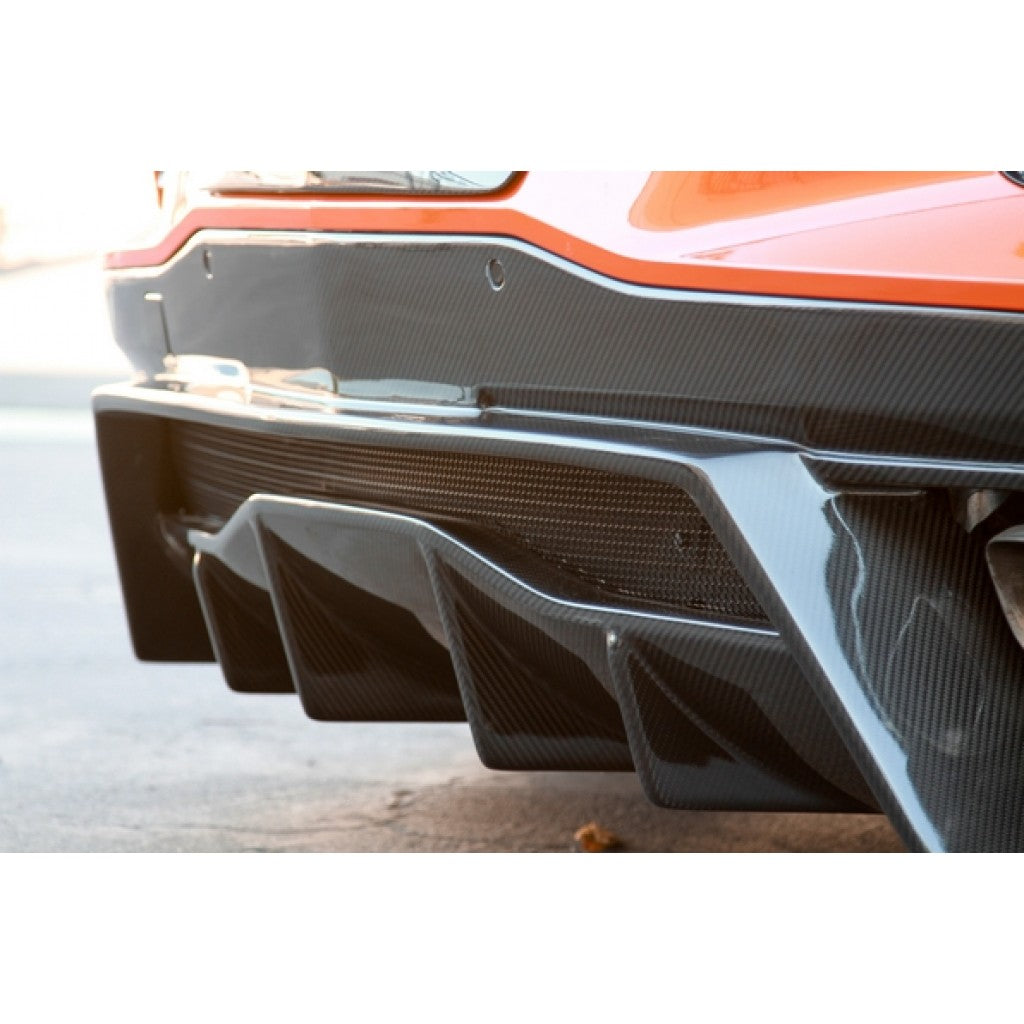 APR Performance Chevrolet Corvette C8 Carbon Fiber Rear Diffuser