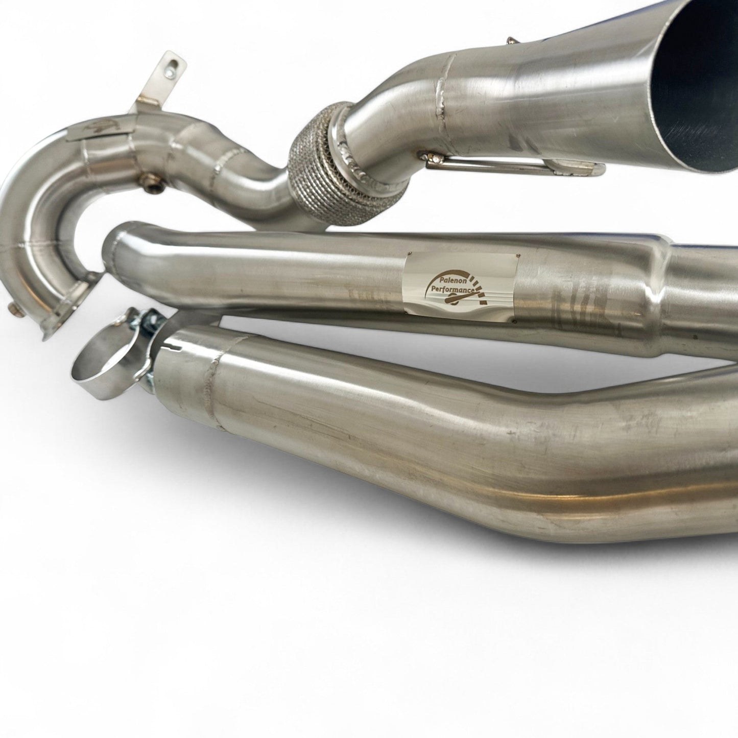 AWD Audi 8Y S3 Race Downpipe & VW MK8 Golf R Race Downpipe - Palenon Performance - Graveyard Performance