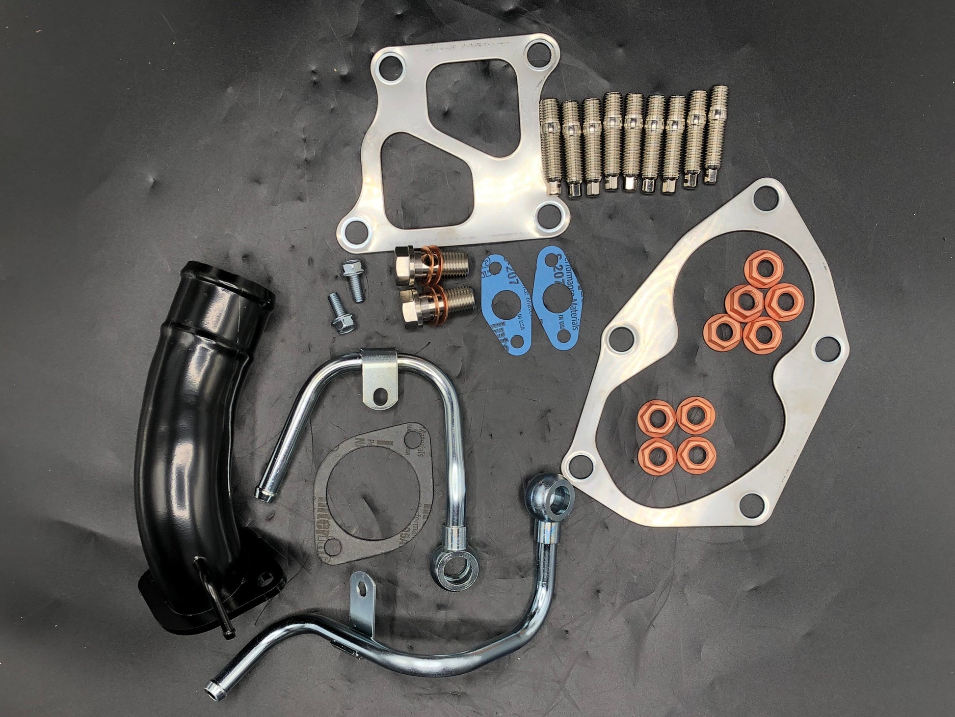 Evo 9 Turbo Install Kit - Graveyard Performance