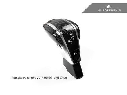 AutoTecknic Carbon Fiber Exclusive Design Shift Lever - Porsche 971 Panamera | 9Y0 Cayenne - Graveyard Performance