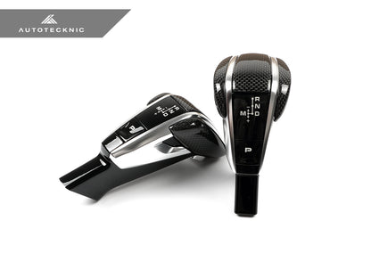 AutoTecknic Carbon Fiber Exclusive Design Shift Lever - Porsche 971 Panamera | 9Y0 Cayenne - Graveyard Performance
