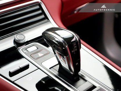 AutoTecknic Carbon Fiber Exclusive Design Shift Lever - Porsche 971 Panamera | 9Y0 Cayenne - Graveyard Performance