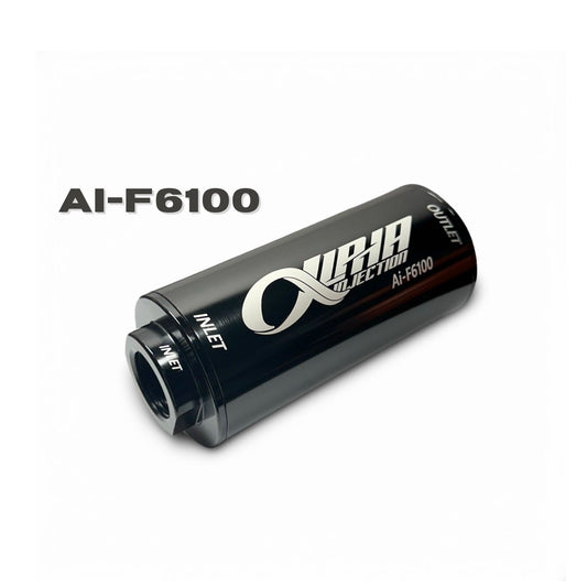 Alpha Injection Clinic Ai-6 Micron Fuel Filter (Inline) - Graveyard Performance