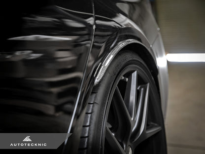 AutoTecknic Carbon Fiber Rear Wheel Arch Extension Set - F90 M5 - Graveyard Performance