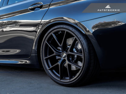 AutoTecknic Carbon Fiber Rear Wheel Arch Extension Set - G30 5-Series - Graveyard Performance