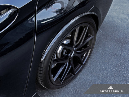 AutoTecknic Carbon Fiber Rear Wheel Arch Extension Set - F90 M5 - Graveyard Performance