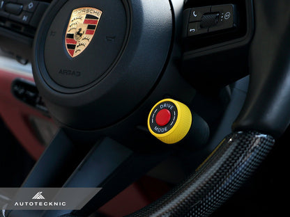 AutoTecknic Painted Drive Mode Selector Switch Dial - Porsche - Graveyard Performance