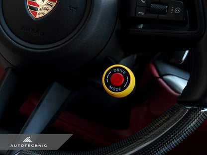 AutoTecknic Painted Drive Mode Selector Switch Dial - Porsche - Graveyard Performance