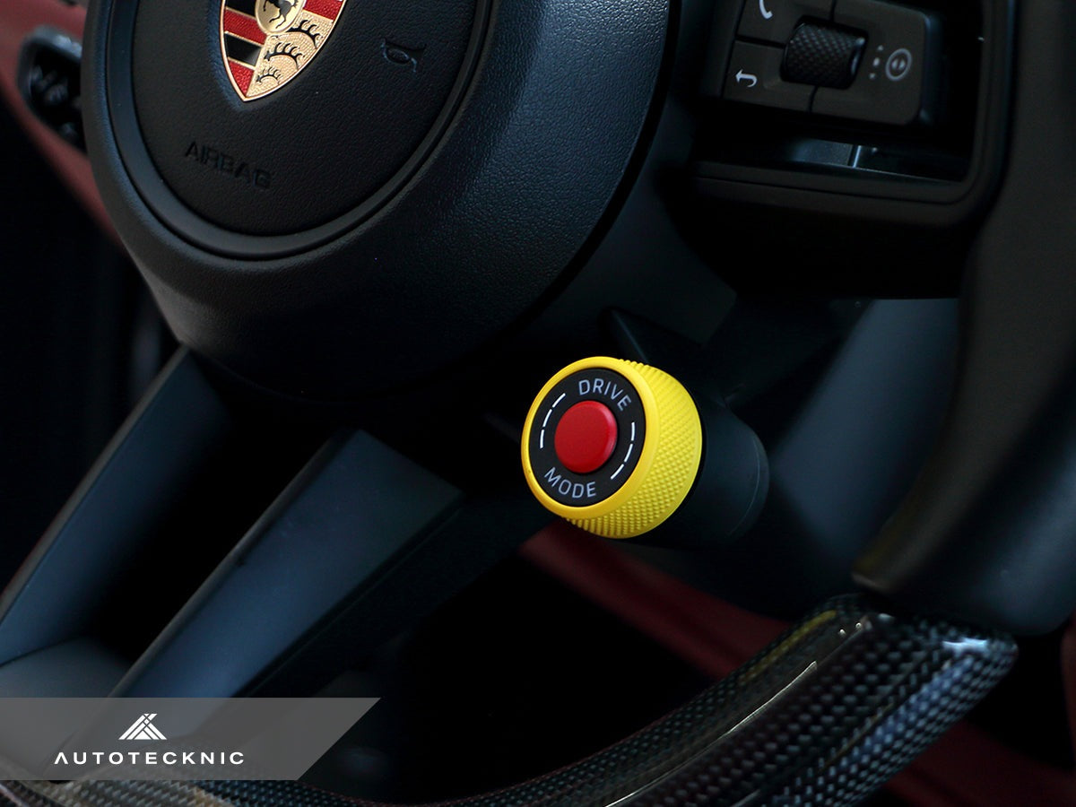 AutoTecknic Painted Drive Mode Selector Switch Dial - Porsche - Graveyard Performance