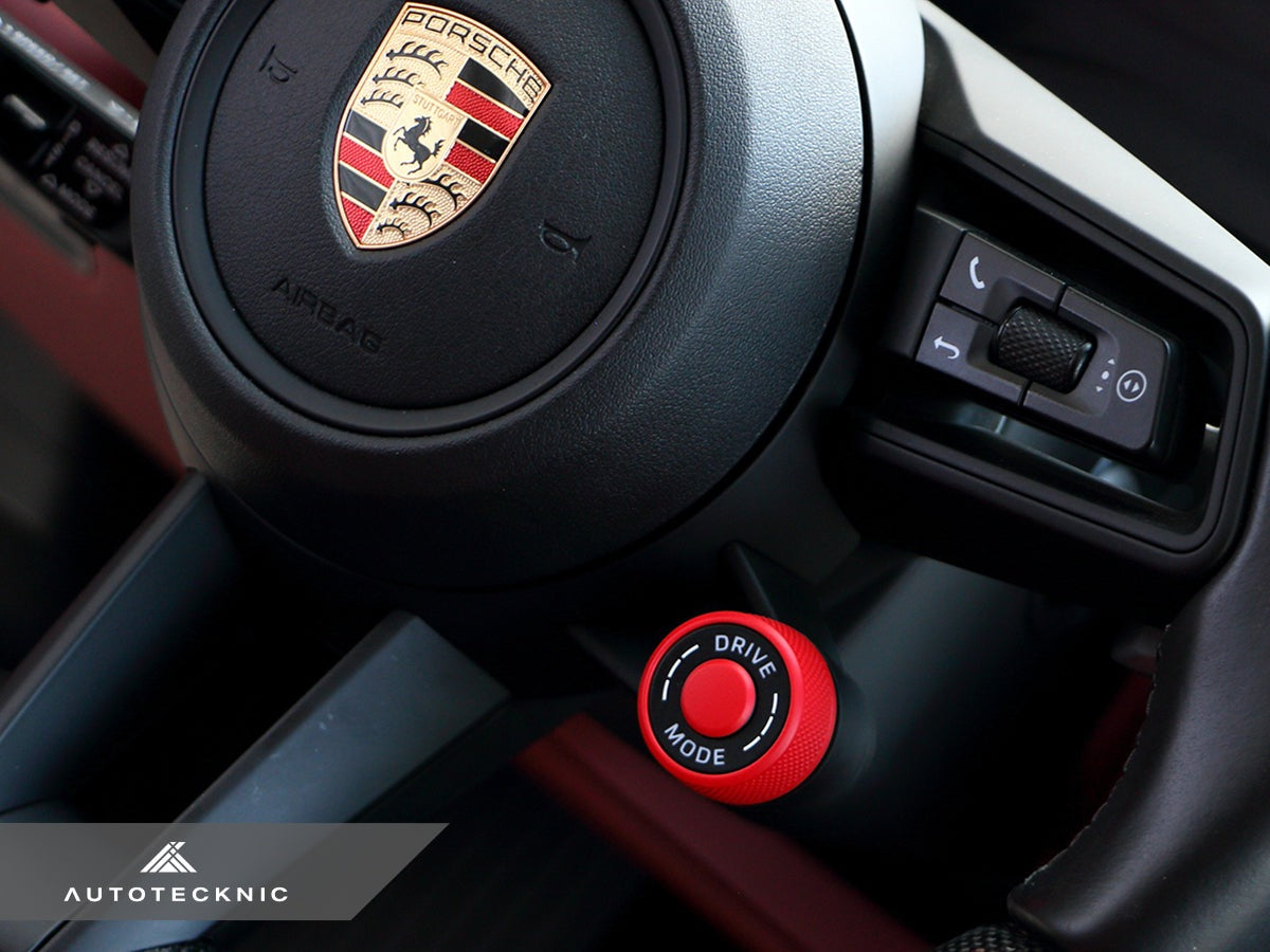 AutoTecknic Painted Drive Mode Selector Switch Dial - Porsche - Graveyard Performance