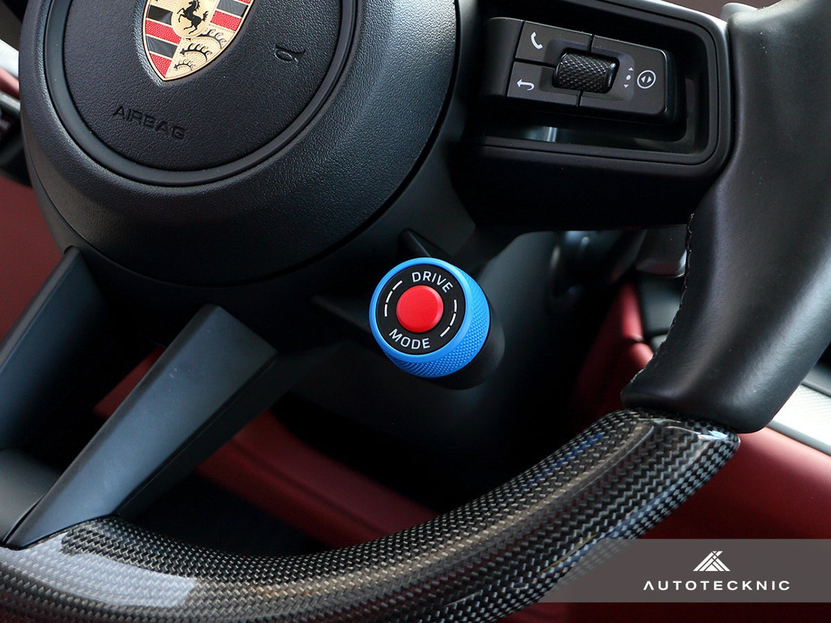 AutoTecknic Painted Drive Mode Selector Switch Dial - Porsche - Graveyard Performance