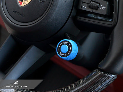 AutoTecknic Painted Drive Mode Selector Switch Dial - Porsche - Graveyard Performance