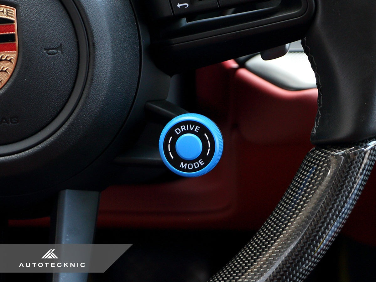AutoTecknic Painted Drive Mode Selector Switch Dial - Porsche - Graveyard Performance