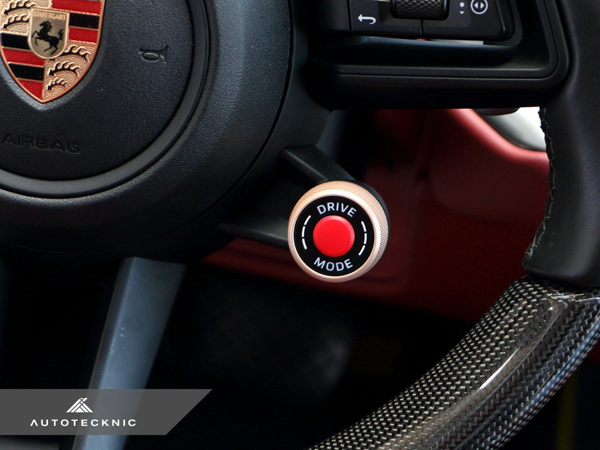 AutoTecknic Painted Drive Mode Selector Switch Dial - Porsche - Graveyard Performance