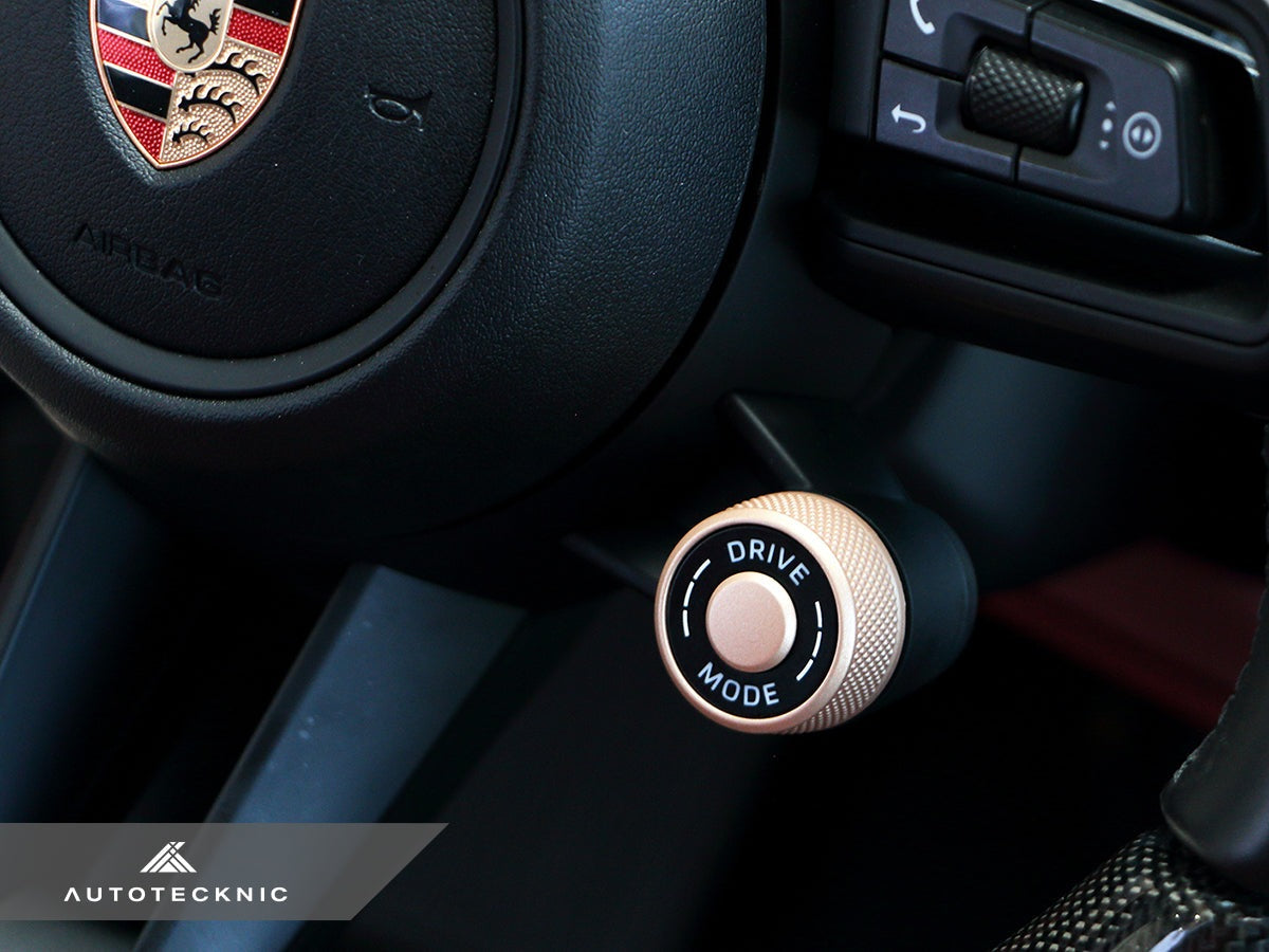 AutoTecknic Painted Drive Mode Selector Switch Dial - Porsche - Graveyard Performance