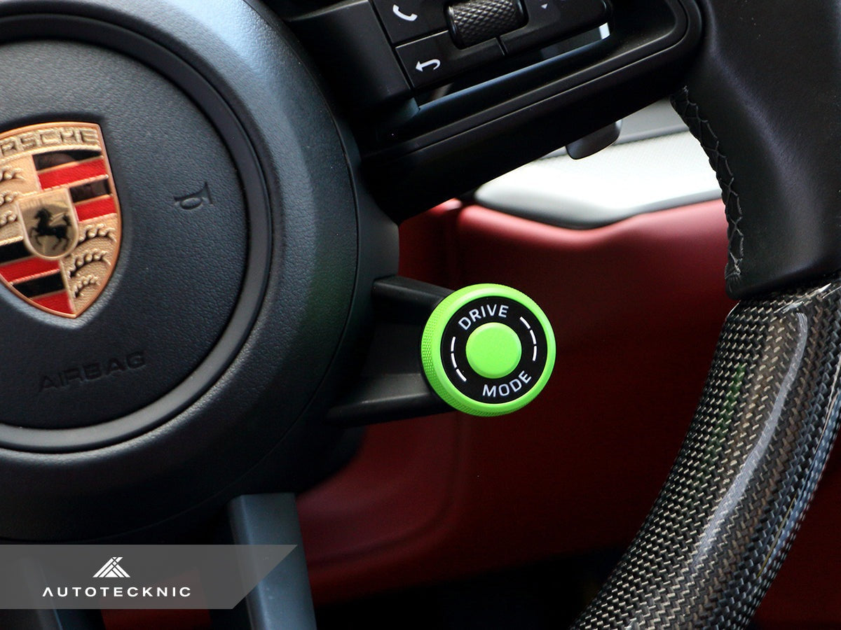 AutoTecknic Painted Drive Mode Selector Switch Dial - Porsche - Graveyard Performance