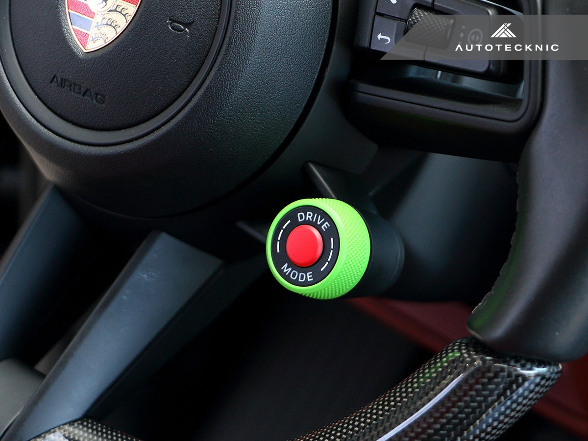 AutoTecknic Painted Drive Mode Selector Switch Dial - Porsche - Graveyard Performance