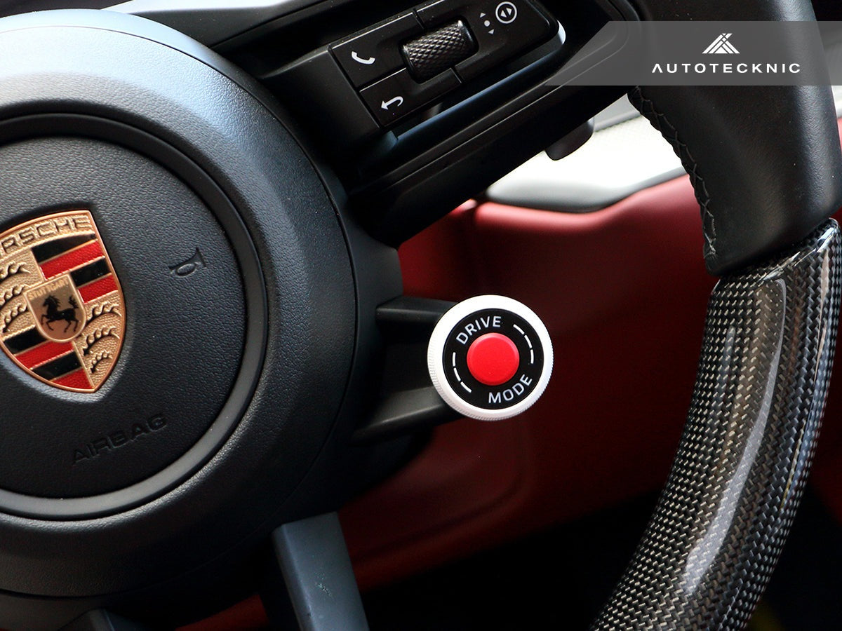 AutoTecknic Painted Drive Mode Selector Switch Dial - Porsche - Graveyard Performance