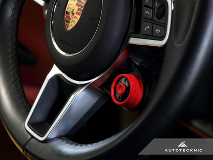 AutoTecknic Painted Drive Mode Selector Switch Dial - Porsche - Graveyard Performance