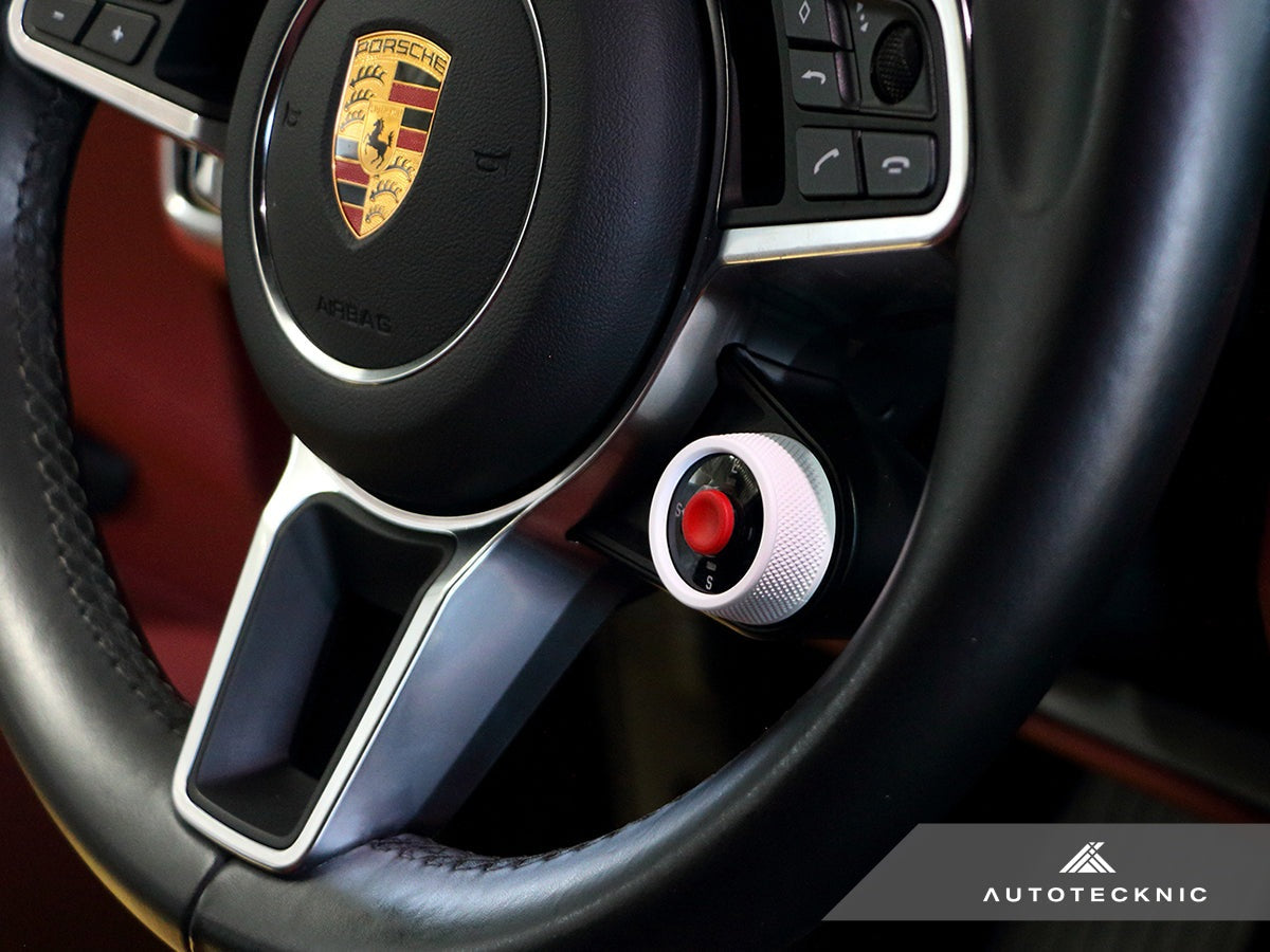 AutoTecknic Painted Drive Mode Selector Switch Dial - Porsche - Graveyard Performance