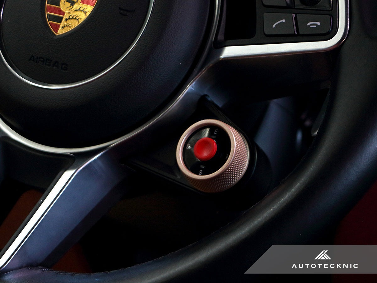 AutoTecknic Painted Drive Mode Selector Switch Dial - Porsche - Graveyard Performance