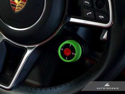 AutoTecknic Painted Drive Mode Selector Switch Dial - Porsche - Graveyard Performance