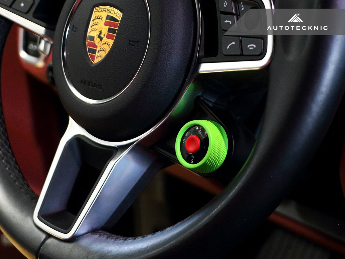 AutoTecknic Painted Drive Mode Selector Switch Dial - Porsche - Graveyard Performance