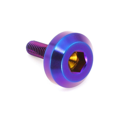 Titanium Hardware Steering Wheel Kit - Motor Head Design by Fast Turn Fittings
