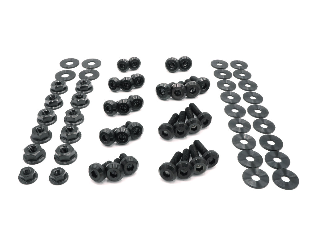 Titanium Hardware Engine Bay Kit - Infiniti Q50 (2014-2015) - Graveyard Performance
