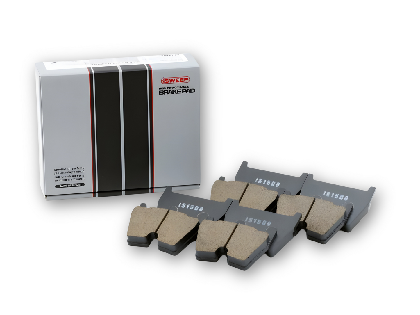 iSWEEP Brake Pads | Front • RS 3 8V/TT RS 8S/RS 5 B8/R8 42